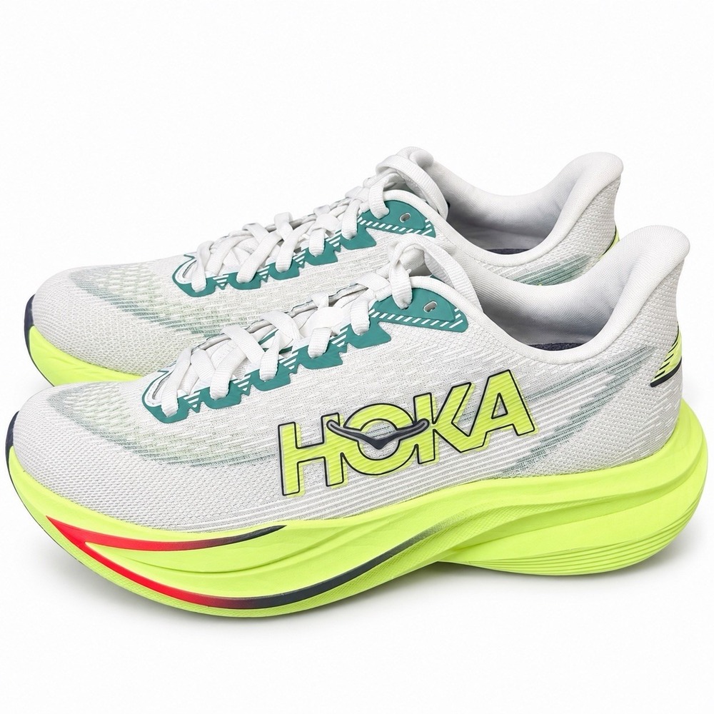 HOKA Mach 7 Frost Neon Yuzu 1171938-FYZ Women's Running Shoes Size 7.5 B